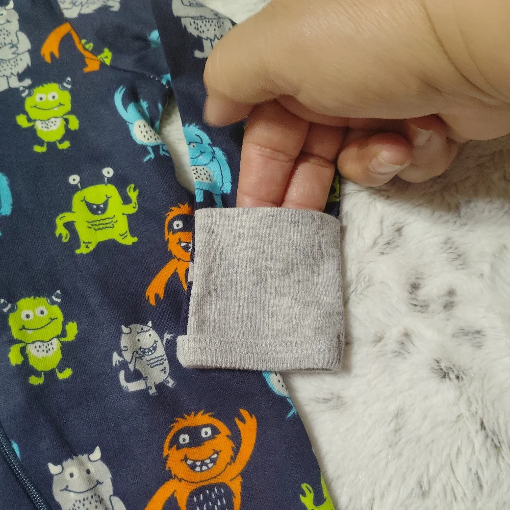 Wonder Nation Baby Boys Monster Sleep N Play